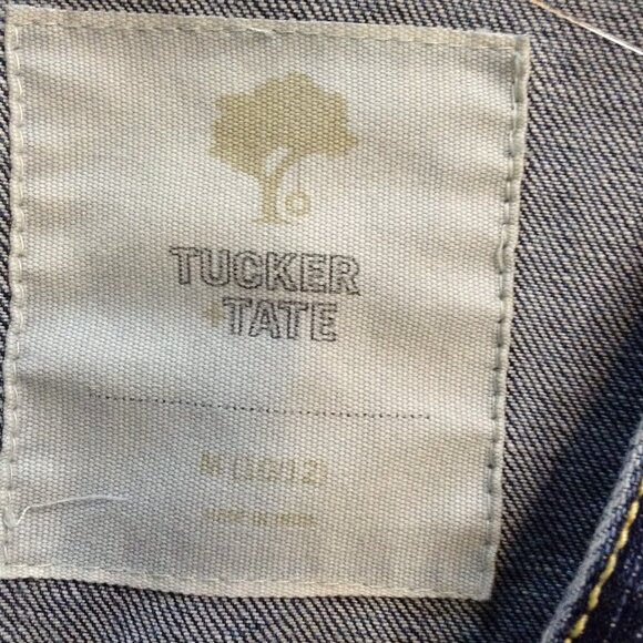 Tucker &Tate S/M (10-12) Girls Denim Jacket; Bomber Style, Little Biker, Kidcore - Picture 3 of 4